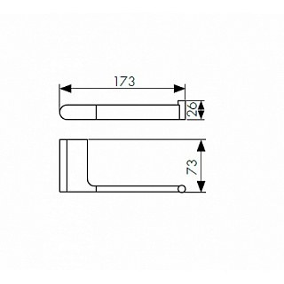 Держатель туалетной бумаги  KH-2700 KAISER (латунь)