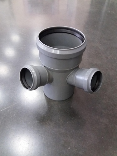 Крестовина двухплоск. 110/50/50/67 (10) Valsir