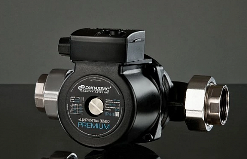 Насос циркул. ЦИРКУЛЬ 32/80 PREMIUM с гайками (Джилекс) (3281)