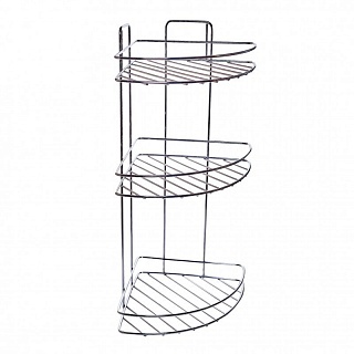 Полка угловая STAINLESS-3 ZOLLEN (арт.CR803943) нерж.ст.304