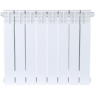 Радиатор биметаллический нижнее правое под.SRB-0320-050008 STOUT Space 500 8 секции ВЫГОДА