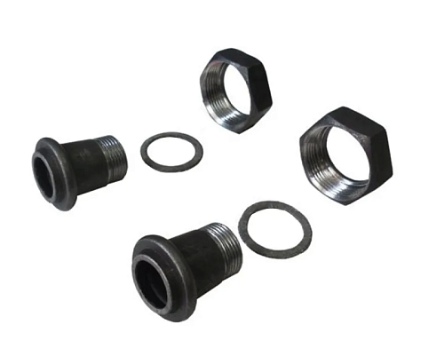 Адаптер для счетчика газа мех. Ду 25 без покрытия (резьба)