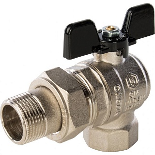 Кран шар. полнопроходной с амер. угл. баб. ВН 3/4" (SVB-0008-000020) STOUT 