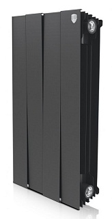 Радиатор бим. Royal Thermo PianoForte 500/ Noir Sable 4 секц.