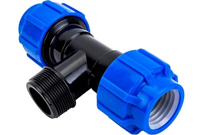 Тройник с нар.р. ф40х1 1/2"х40 ТПК-АКВА (15)