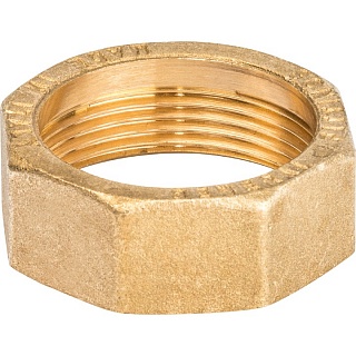 Американка  1 1/4"  г/ш  ЛАТ. (SFT-0044-000114) STOUT  под пл. прокл.
