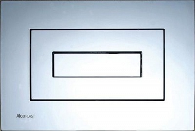 Кнопка управления систем инст. AlcaPlast М571 (хром) 