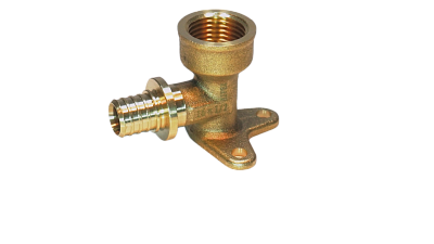 Угольник с креплением латунный 20х1/2'' вн. резьба  (HFWQE00058) Hipex