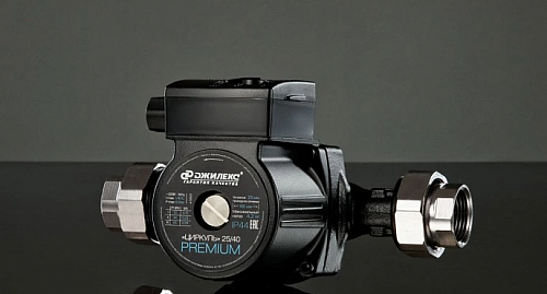 Насос циркул. ЦИРКУЛЬ 25/40 PREMIUM с гайками (Джилекс) (2541)