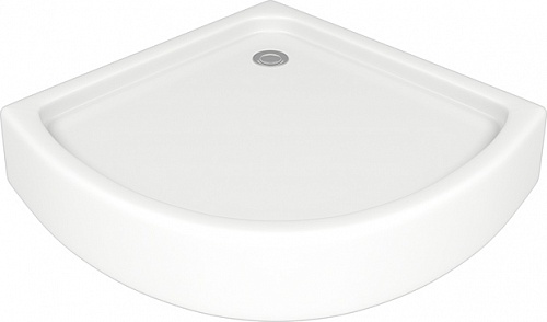 Поддон акриловый 0,8х0,8 BAS Плуто +сифон