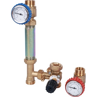 Насосная группа  с 3-х ходов. приводн. смес. 3/4"без насоса (SDG-0007-002001) STOUT