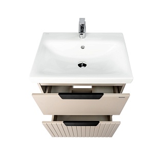 Комплект мебели 60 "Сицилия-60" напольная 2 ящ. капучино VIANT (ум.MODUO-60)