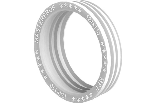 Манжета 123х110 белая  (1-0017)