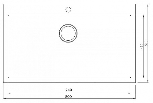 Кухонная мойка Seaman Eco Marino SMB-8051