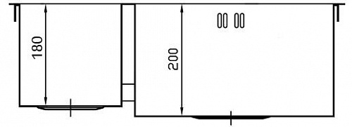 Кухонная мойка Seaman Eco Marino SMV-Z-575L