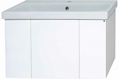 Комплект мебели 80 "Лира-80" подвес. 3 дв. белая эмаль MISTY (ум.MODUO-80) СНЯТО С ПРОИЗВОДСТВА