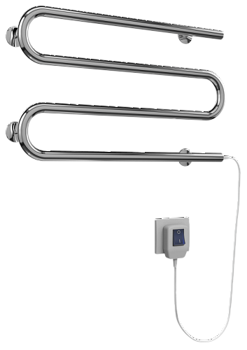 Полотенцесушитель  600х350  М-ОБР. электротен 26,9/ Змеевик 25ПС3 TERMINUS