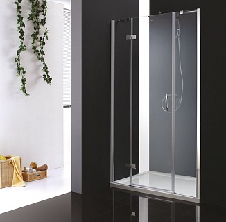 ДУШЕВАЯ ДВЕРЬ В НИШУ CEZARES BERGAMO-W-B-13 60+60/30-P-Cr-R