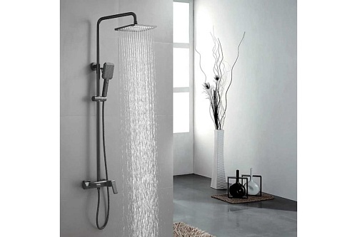 Душ. система SHEVANIK черная S8836H