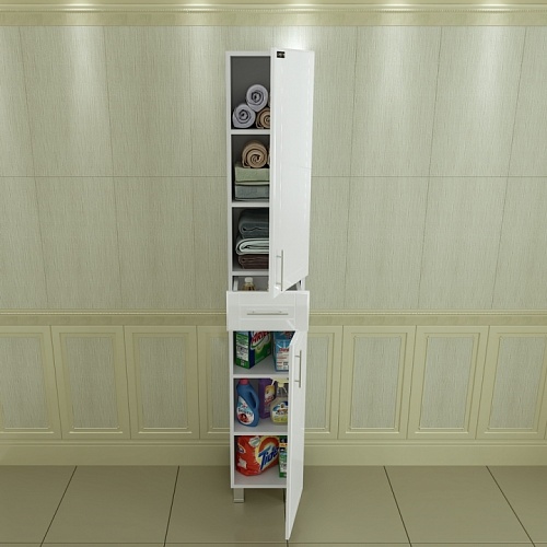 Пенал напольный "Дублин" 30см 1 ящик  СанТа