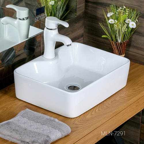 Умывальник фигурный 7291 MELANA