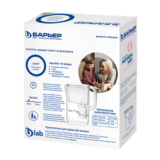 Фильтр-кувшин "Барьер Стайл XS ("Аляска") белый 2,5 л В750Р00