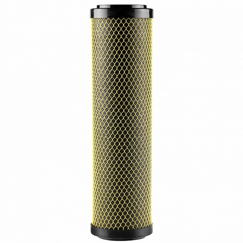 Картридж Slim 10" Гейзер Микс Блок 10 мкм (27138) для финишной доочистки водопроводной воды