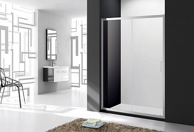 ДУШЕВАЯ ДВЕРЬ В НИШУ CEZARES MOLVENO-BF-1 120-P-Cr