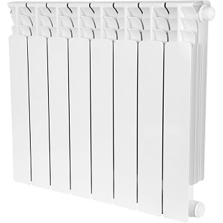 Радиатор биметаллический нижнее правое под.SRB-0320-050008 STOUT Space 500 8 секции ВЫГОДА