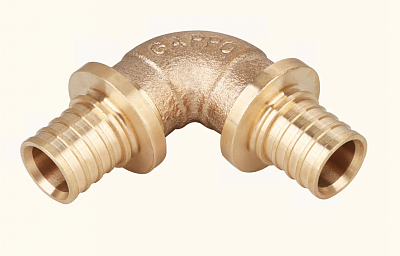 Угольник 32х90° латунь (5/20) (G1303.3232) GAPPO