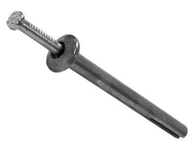 Дюбель-гвоздь, забивной-метал. 6,3*25 (4) (арт.1230)