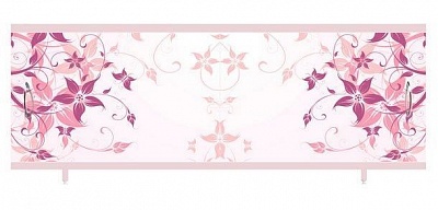 Экран д/ванны ВАННБОК 1,70м (алюм. каркас) романтик 4005 АКЦИЯ!!