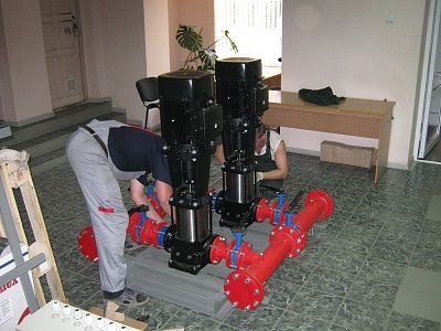 Насосная установка пожаротушения HPD-F 2 CR 32-3