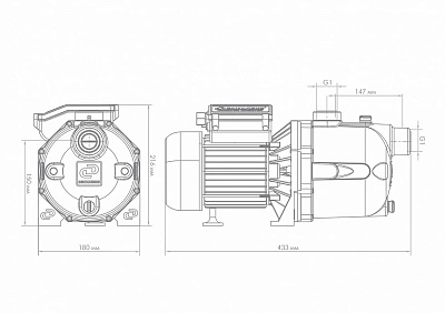 Насос поверхностный "Джамбо" 70/50П (2.0) (3006)