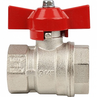 Кран шар. стандартнопроходной баб. ВВ 3/4" (8/128) (SVB-0012-000020) STOUT 