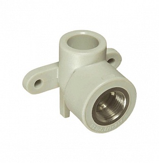 Колено наст. с мет. вн/р  16х1/2"  FV-Plast (50/10)АКЦИЯ