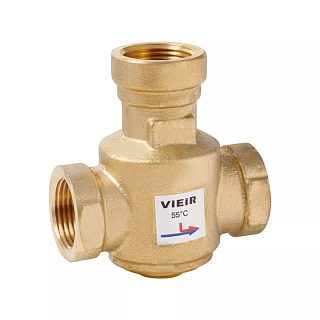 Трехходовой термостатический антиконденсационный клапан 1 1/4" (60°C)  ViEiR  (30/1шт) VR239