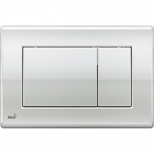Кнопка управления систем инст. AlcaPlast М271 (хром глянцевый) двойная