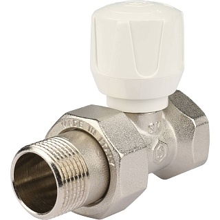 Клапан д/радиатора 3/4" ручной прямой терморегулирующий   (SVR 2122 000020) STOUT 