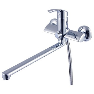 Смеситель д/ванны "PLUS STRIKE" (1151С) плоский излив  LEMARK ВЫГОДА!!