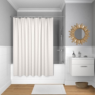Штора для ванной комнаты, IDDIS, 200*180 см, полиэстер, Basic B36P218i11 (9815)