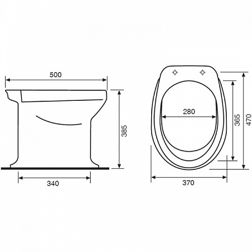 Сиденье д/унитаза Ст.Оскол "Дачный" 