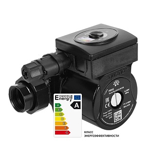 Насос цирк. PRIME-B1-256-130 DN25, PN10, Qmax= 3.7м3/ч, Hmax=6м, Tmax=110°С, 220В, с гайками (5006) Aquario