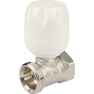 Клапан д/радиатора 1/2" ручной прямой с неподъемным шпинделем (SVRs 1172 000015) STOUT