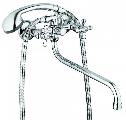 Смеситель д/ванны G-lauf (JML7-А605) двуручковый  