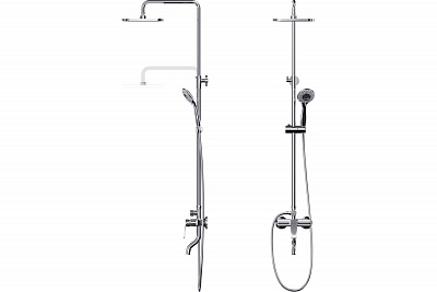 Душевая система "RAIN" (RAI-1013) TOKITO снято с производства