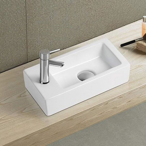 Умывальник фигурный 7782В MELANA