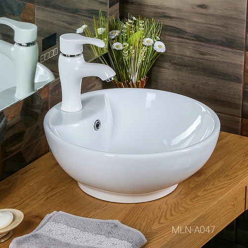Умывальник фигурный А047 MELANA