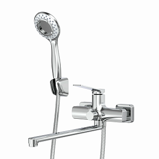 Смеситель д/ванны "YOKOHAMA" (YOK-1015) длинный излив TOKITO