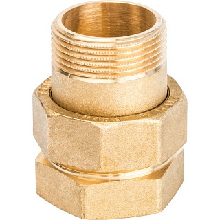 Американка  1 1/4"  г/ш  ЛАТ. (SFT-0044-000114) STOUT  под пл. прокл.
